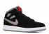 Nike Air Jordan 1 Orta Siyah Parçacık Gri Spor Salonu Kırmızı 554725-060,ayakkabı,spor ayakkabı