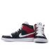 Nike Air Jordan 1 Mid Zwart Wit Noble Rood BQ6472-016