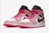 Nike Air Jordan 1 Mid SE 深紅黑色 Sail Hyper Pink 852542-801