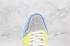 Nike Air Jordan 1 Mid To My First Coach Bílá Žlutá Světle karmínově modrá DJ6908-100