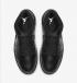 Nike Air Jordan 1 Orta Üçlü Siyah 554724-090 .