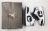 Детские туфли Nike Air Jordan 1 Mid White Black AJ1 K554724-113