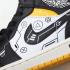 Nike Air Jordan 1 Mid Wit Zwart Geel PS5 CV5276-907