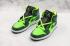 Nike Air Jordan 1 Mid Blanc Vert Noir Chaussures de basket-ball 852542-300