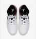 Nike Air Jordan 1 Mid White Gym Rød Sort 554724-116