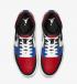 Nike Air Jordan 1 Orta Beyaz Hiper Kraliyet Üniversitesi Kırmızı Siyah 554724-124,ayakkabı,spor ayakkabı