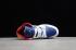 Nike Air Jordan 1 Mid Wit Laser Oranje Diep Koningsblauw 554725-131