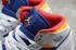 Nike Air Jordan 1 Orta Beyaz Lazer Turuncu Derin Kraliyet Mavisi 554725-131,ayakkabı,spor ayakkabı