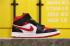 รองเท้าบาสเก็ตบอล Nike Air Jordan 1 Mid White Red Black 852542-610