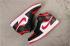 Nike Air Jordan 1 Mid Weiß Rot Schwarz Basketballschuhe 852542-610
