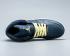 Nike Air Jordan 1 Retro Mid Jaune Blanc Bleu Chaussures de basket unisexe 555071-047
