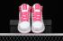 Femmes Air Jordan 1 Mid GS Platinum Rose Blanc Gris Chaussures 555112-109