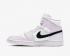 Γυναικεία παπούτσια μπάσκετ Air Jordan 1 Mid White Pink Black BQ6472-500