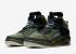 Air Jordan Spizike olivgrün-graue Basketballschuhe für Herren 315371-300