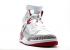 Air Jordan Spizike Bianco Grigio Cemento Nero Varsity Rosso 315371-164