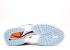 Air Jordan Donna 8 Retro Ice Blu Metallic Blaze Arancione Argento 316836-401