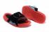 Air Jordan Hydro Retro 7 Dames Zwart Rode Slippers Sandalen 705467-023