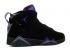 Air Jordan 7 Retro Gs Ray Allen Steel Púrpura Gris Oscuro Negro Fierce 304774-053