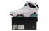 Nike Air Jordan 7 Retro GS Branco Preto Verde Infravermelho Mulheres Meninas 705417 138