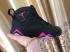 Nike Air Jordan Retro 7 VII GS Black Pink sapatos femininos 442960-018