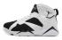 Nike Air Jordan Retro 7 VII Bianco Nero Uomo Donna Scarpe da basket