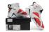 Nike Air Jordan Retro 7 VII Biały Czerwony Mężczyźni Kobiety Buty do koszykówki