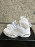 Nike Air Jordan VII 7 Kid Chaussures pour tout-petits Blanc Marron Clair 304772
