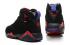 Nike Air Jordan VII 7 Retro Svart Röd Charcoal Lila Raptors 304775 018