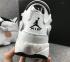 Air Jordan 6 High Retro Blanco Oro Negro Zapatos de baloncesto 332157-102