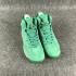 Air Jordan 6 Men Shoes Verde Branco 384664