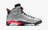 Air Jordan 6 Şampiyonun Yansımaları Gümüş Siyah Kızılötesi CI4072-001, ayakkabı, spor ayakkabı
