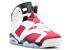 Air Jordan 6 Retro Bg Gs Carmine Wit Zwart 384665-160