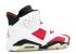 Air Jordan 6 Retro Countdown Pack Carmine Bianco Nero 322719-161