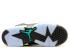 Air Jordan 6 Retro Gg Gs Turbo Green Trb Ice Volt Siyah 543390-043,ayakkabı,spor ayakkabı