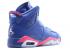 Air Jordan 6 Retro Gs Game Royal Pink Vivid Light Lucid Green Blanco 543390-439