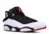 Air Jordan 6 Rings Black White Gym Red 322992-012