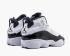 Air Jordan 6 Rings GS 白色黑色籃球鞋 323419-104