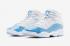 Мужские туфли Air Jordan 6 Rings UNC Valor Blue Ice White CW7037-100
