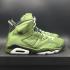 Nike Air Jordan 6 Hombres Zapatos De Baloncesto Camo Verde AH4614-303