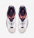 Nike Air Jordan 6 Retro Tinker fehér kék piros 384664-104