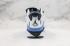 Nike Air Jordan 6 Rings Weiß, Marineblau, UNC-Blau, GS Grade Schuhe 323399–115