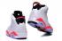 Nike Air Jordan 6 VI Retro BG Beyaz Kızılötesi Siyah Kadın Ayakkabı 384665 123,ayakkabı,spor ayakkabı
