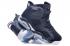 Nike Air Jordan 6 VI Retro Siyah Beyaz Kadın Ayakkabı 384664 001 .