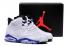 Nike Air Jordan 6 VI Retro Beyaz LE Spor Mavi Siyah 384664 107 .