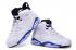 Nike Air Jordan 6 VI Retro Blanco LE Sport Azul Negro 384664 107