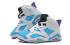 Nike Air Jordan 6 VI Retro White Sky Blue női cipőket
