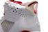 Nike Air Jordan Retro 6 VI ALTERNATE Hare White Platinum Rød Herresko 384664-113
