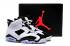 Nike Air Jordan VI 6 Retro ĐEN TRẮNG OREO COOL GRAY 384664 101 MỚI