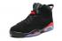 Nike Air Jordan VI 6 Retro Nero Infrarosso 23 Nero Rosso Uomo Scarpe 384664-025