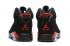 Nike Air Jordan VI 6 Retro fekete infravörös 23 fekete piros férfi cipőt 384664-025